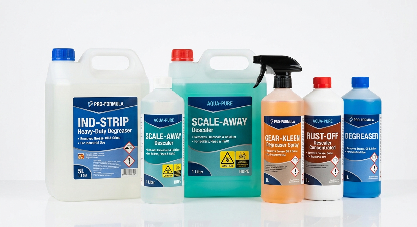 Industrial cleaning chemicals