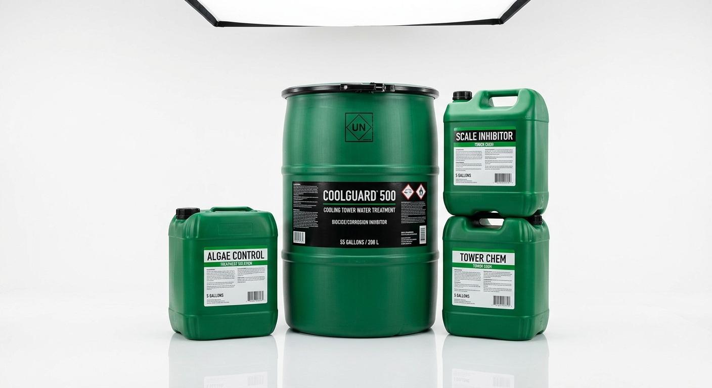 Cooling tower treatment chemicals