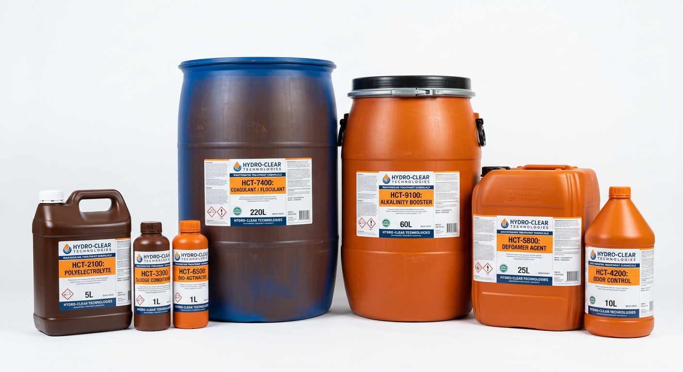 Wastewater treatment chemicals